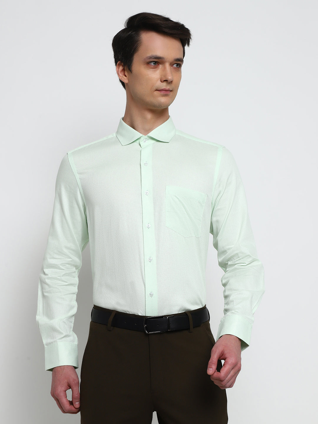 SEA GREEN FORMAL SHIRT Hi Style Make Heads Turn!