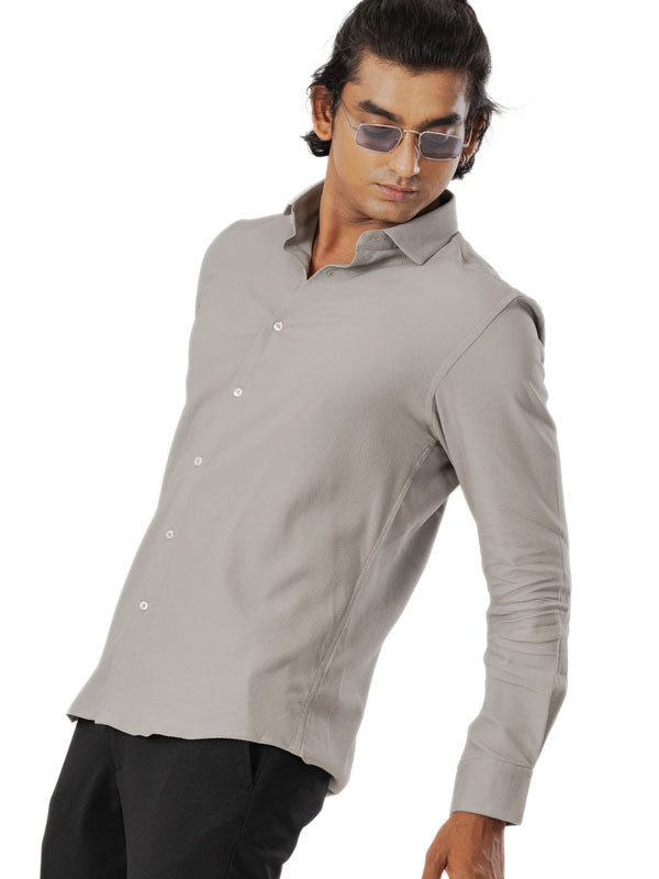 Melange Grey Shirt